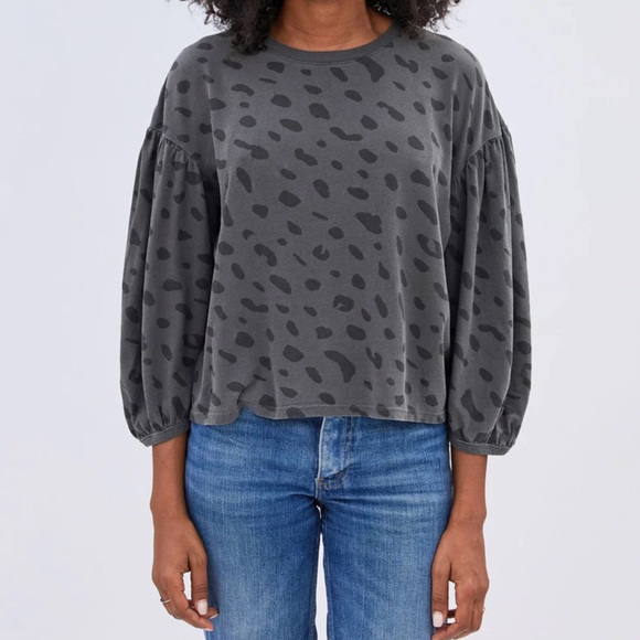 Clare V Drop Shoulder Tee Size Medium - Picture 1 of 11